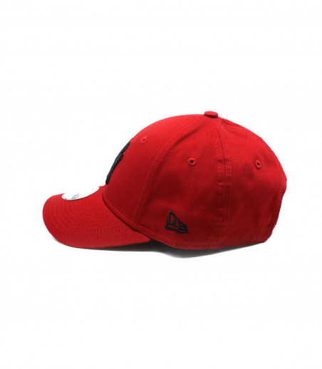 New Era zwarte bordeaux NY cap